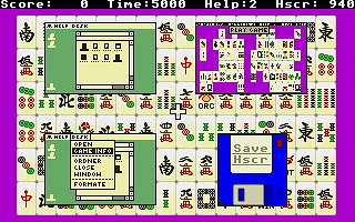 Memoron atari screenshot